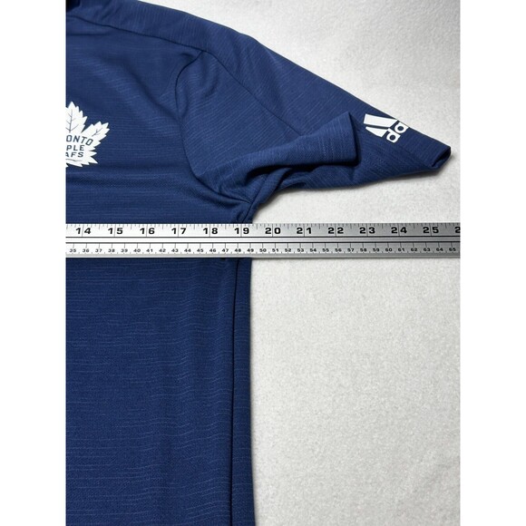 NEW Adidas Toronto Maple Leafs Game Mode Polo Golf Shirt Men’s Small NWT Hockey - Picture 12 of 15